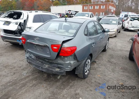 2010 Hyundai Elantra Gls from USA, damaged, VIN KMHDU4AD3AU830945